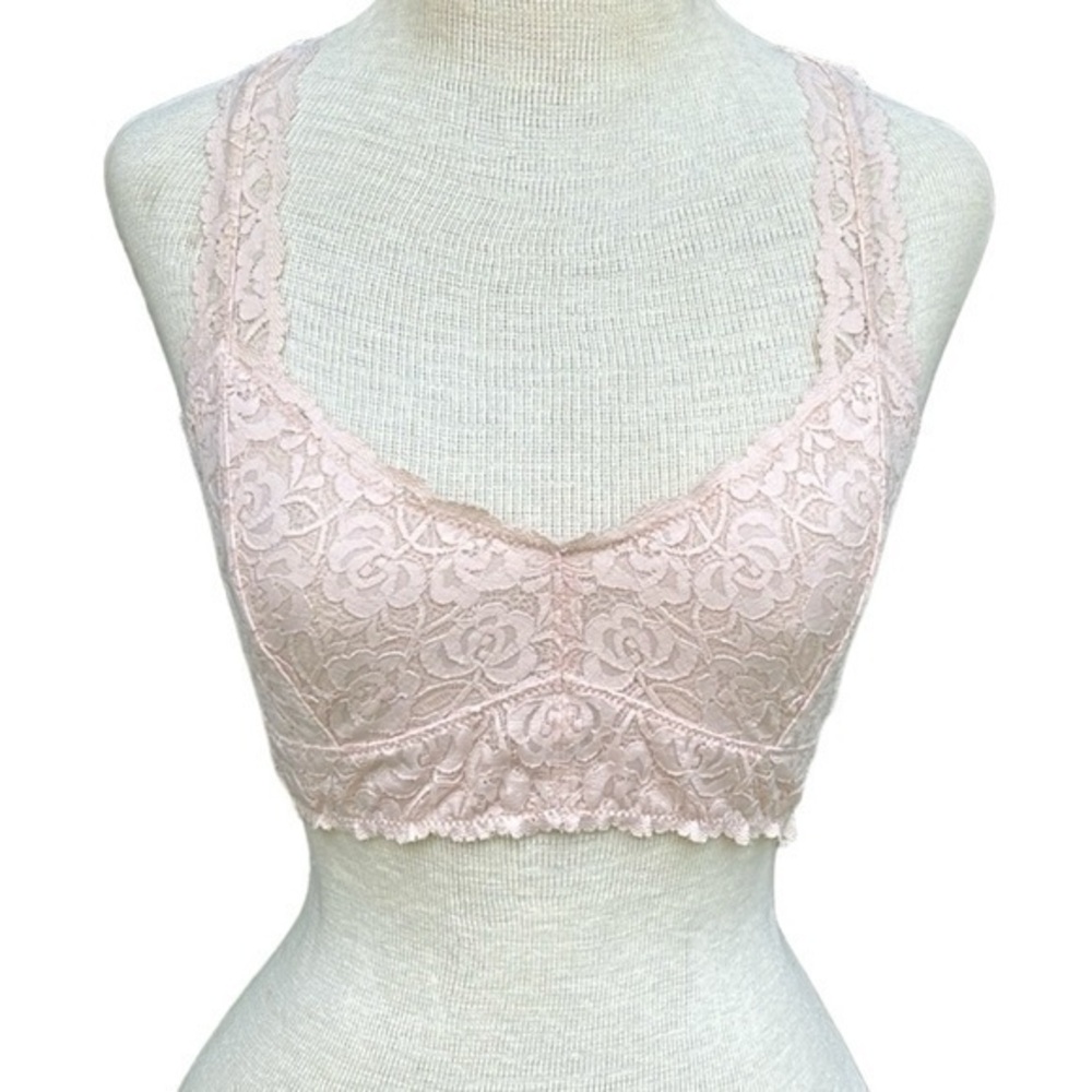 Blush bralette light pink women’s size large